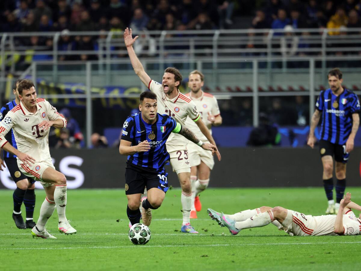 Inter da el golpe y elimina al Bayern Múnich: partidazo ante Barcelona en semis de Champions League
