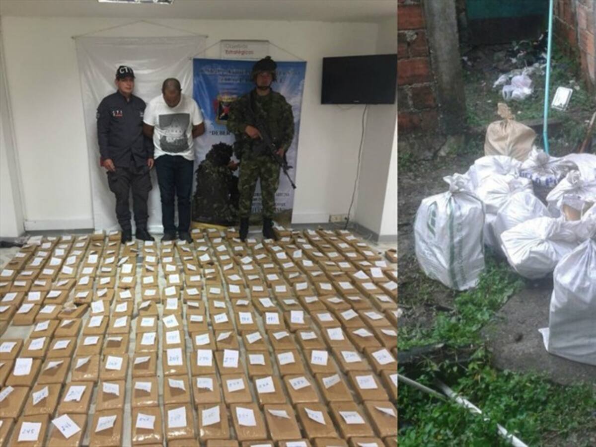 Incautan más de 300 kilos de cocaína en Buenaventura