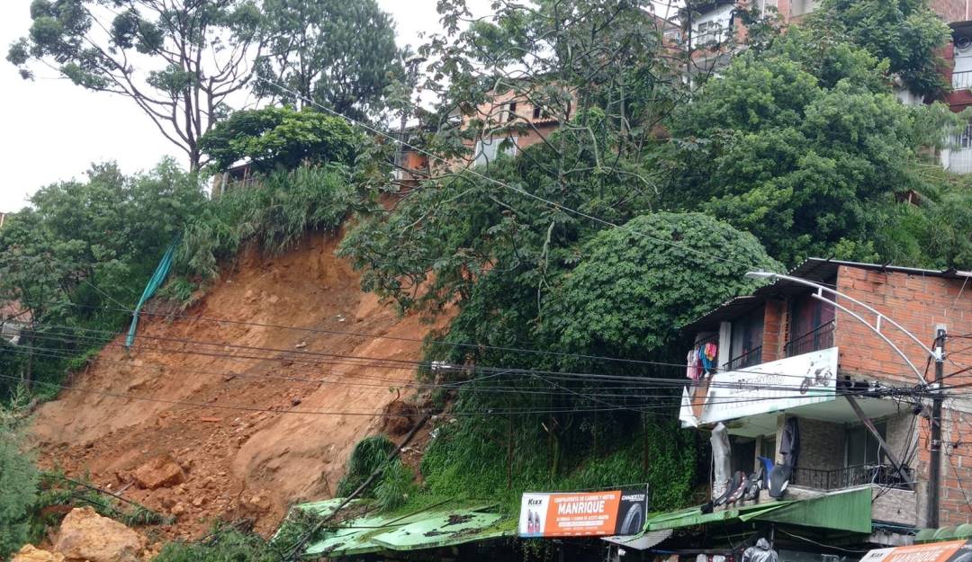 Deslizamiento Manrique, Medellín. 