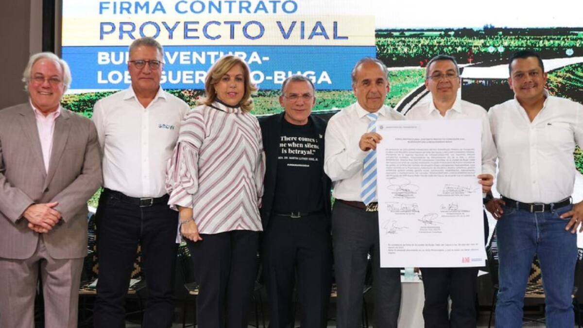 Adjudicados los últimos 35 kilómetros de la vía Buga-Buenaventura
