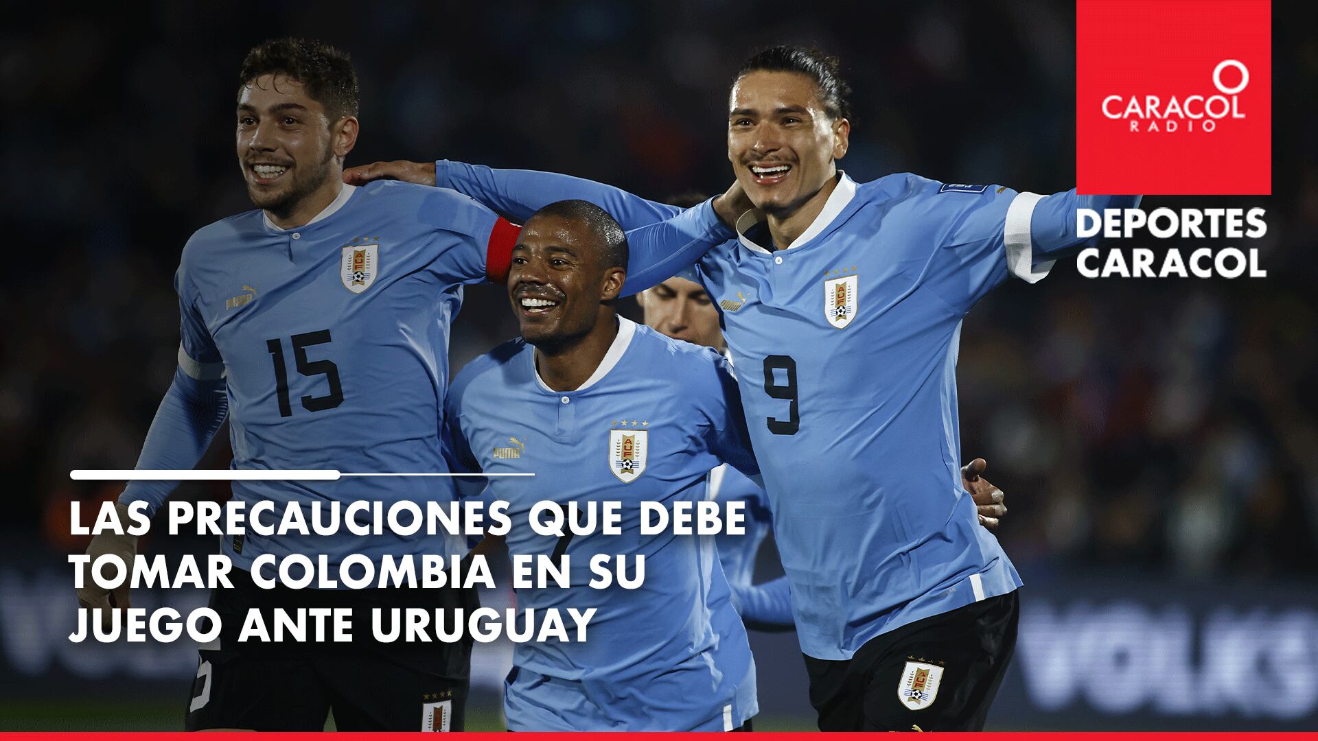 Selección de Uruguay en Eliminatorias / Caracol Radio