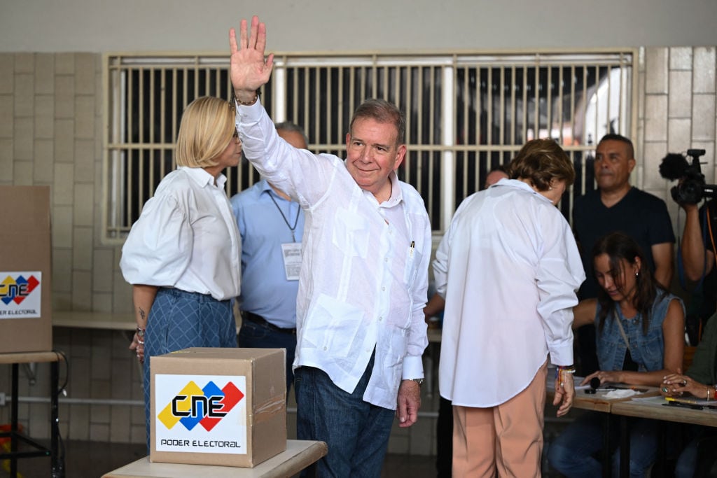 Edmundo González Urrutia. I Foto: RAUL ARBOLEDA/AFP via Getty Images.