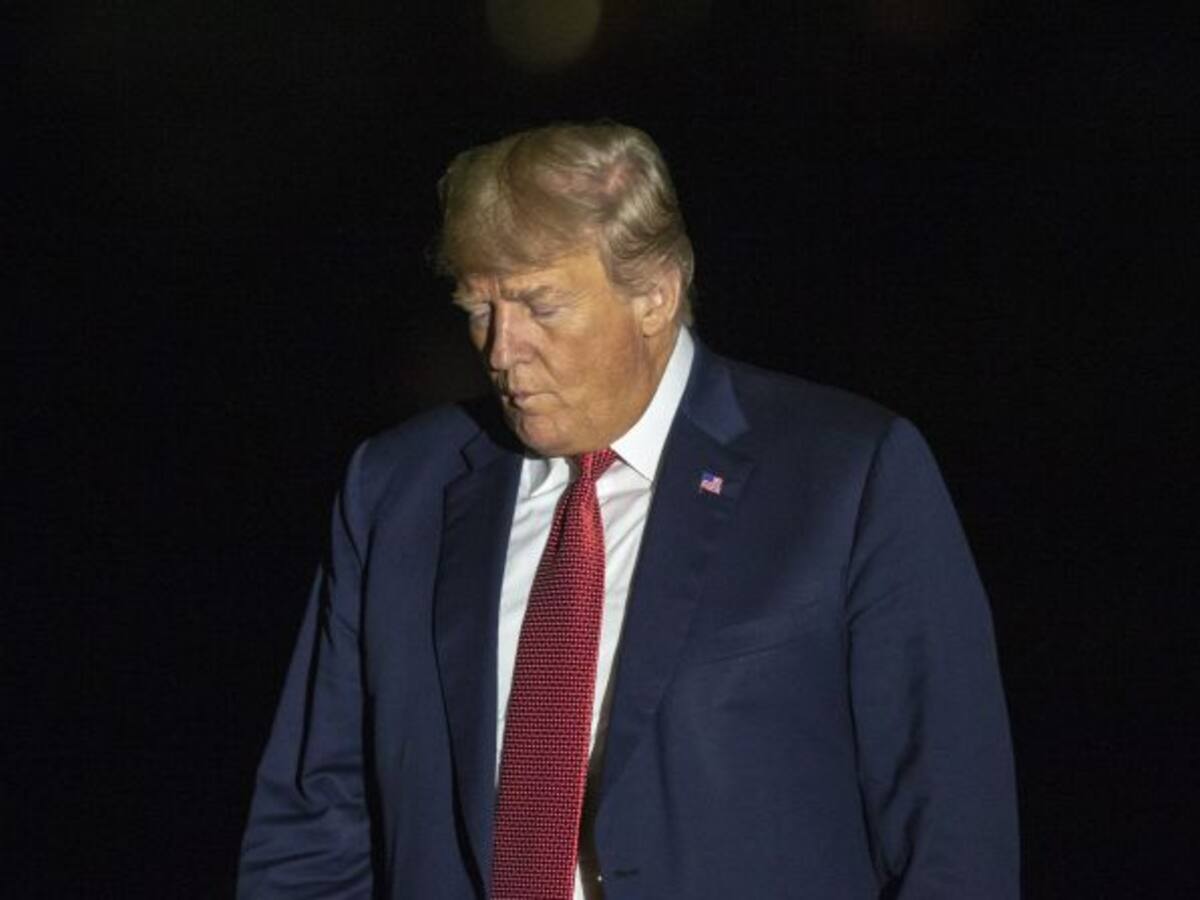 El vergonzoso momento de Donald Trump