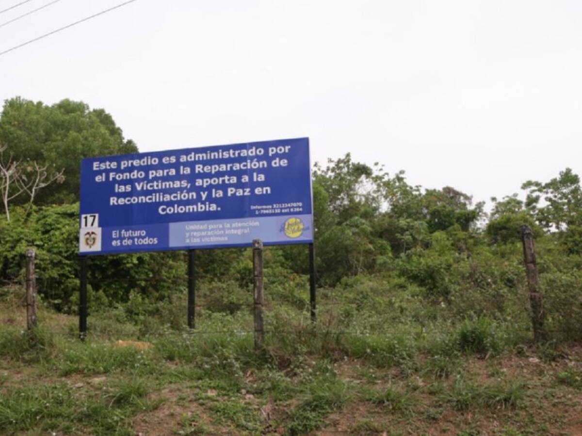 En Cáceres, piden la entrega de predios incautados a víctimas del conflicto