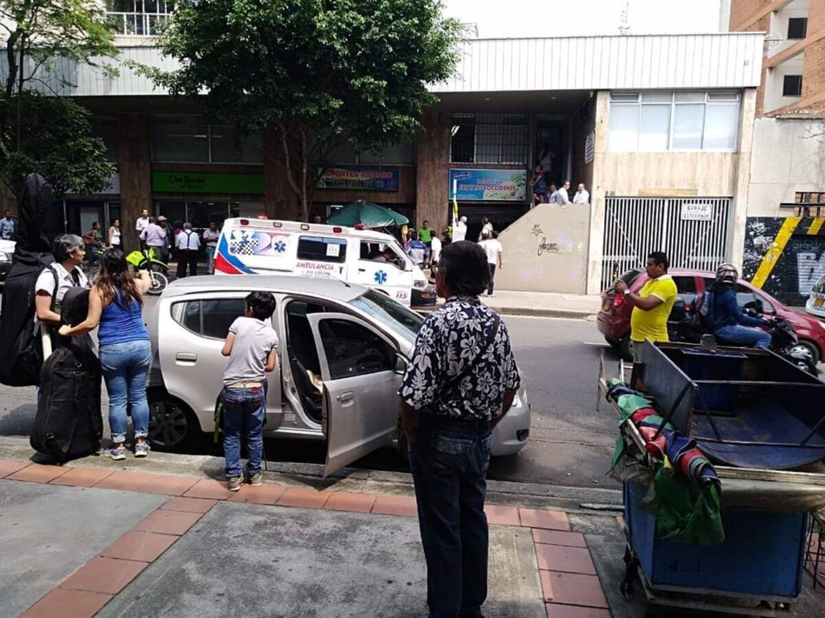 Dos personas resultaron heridas por caso de fleteo en el centro de Cali