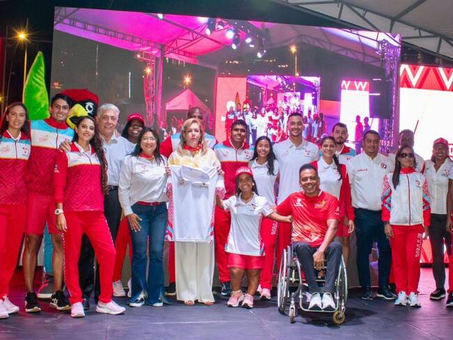 El Valle Oro Puro presentó la nueva indumentaria para Juegos Nacionales y Paranacionales