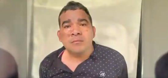 Wilmar Sánchez, alias ‘Jerónimo’ o ’300’ cabecilla del Clan del Golfo, capturado en Zipaquirá, Cundinamarca.
