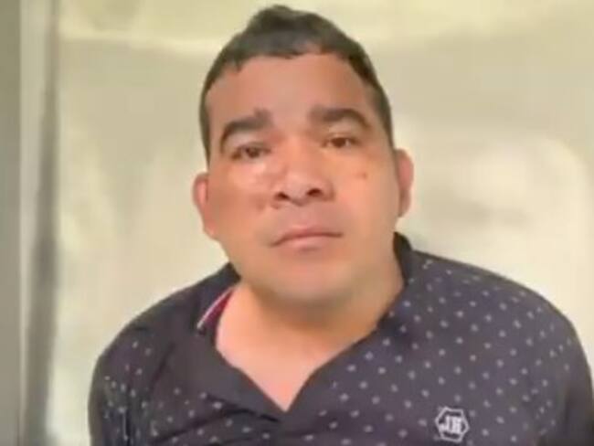 Wilmar Sánchez, alias ‘Jerónimo’ o ’300’ cabecilla del Clan del Golfo, capturado en Zipaquirá, Cundinamarca.