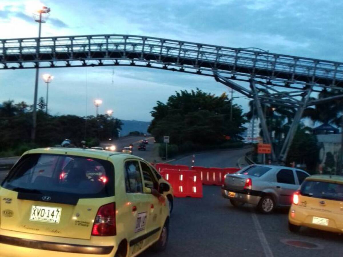 Ya abrieron el paso entre la carrera 27 y la autopista a Floridablanca