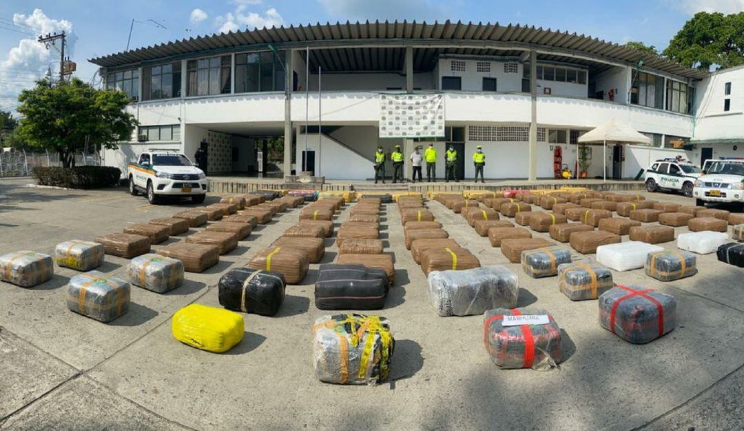 En lo corrido del presente año se han incautado 18 toneladas de estupefacientes.