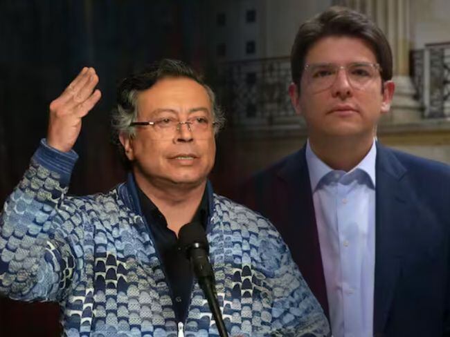 MIguel Uribe // Gustavo Petro // Archivo