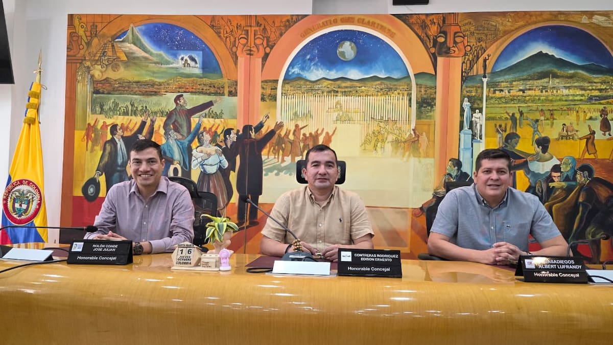Edisson Contreras repite en la Presidencia del Concejo de Cúcuta para el periodo 2026