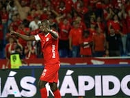Adrián Ramos: “Estamos felices por este resultado, fue un partido duro” Foto: Colprensa