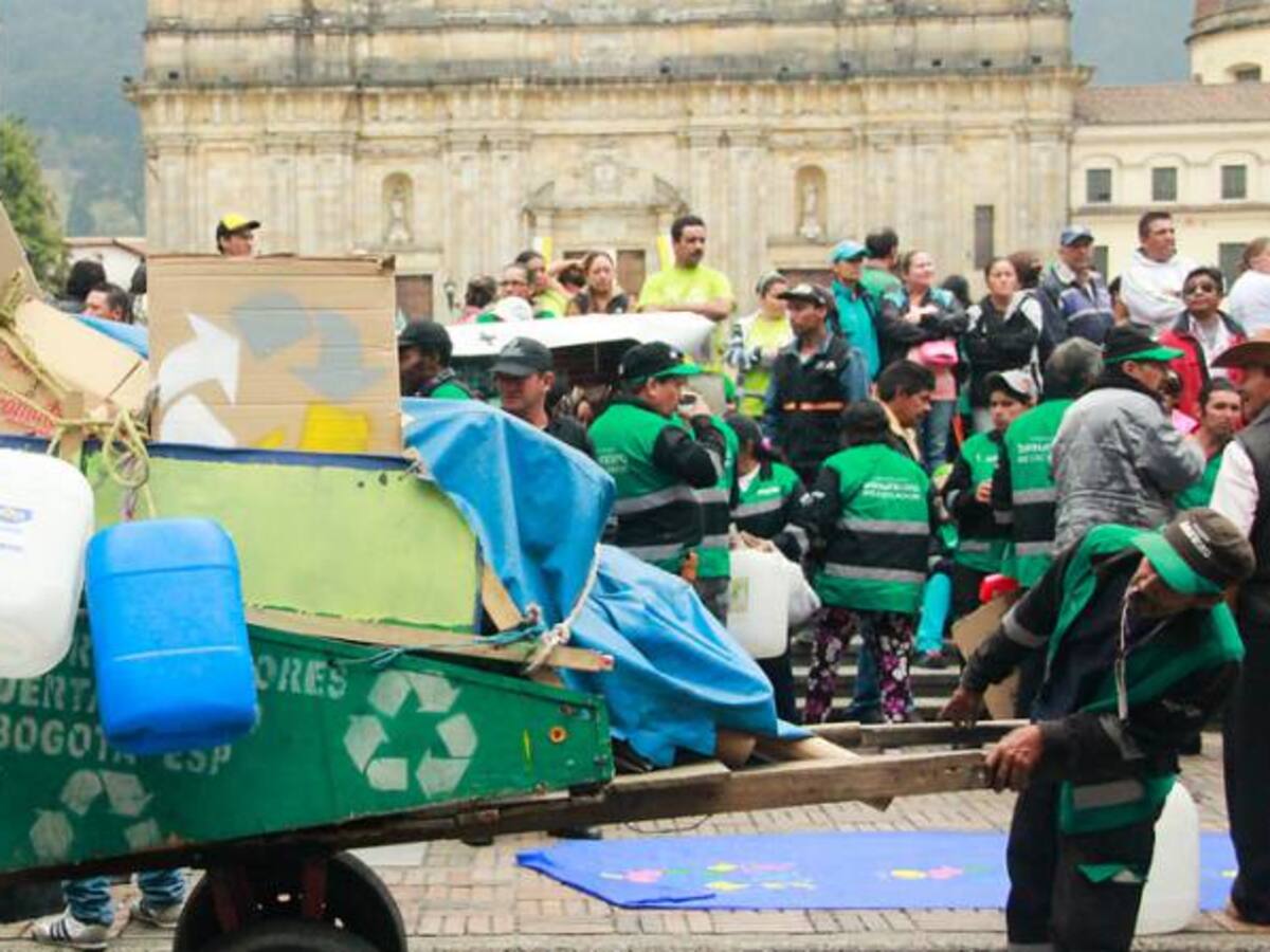 Fiscalía investigará el cártel de falsos recicladores en Bogotá