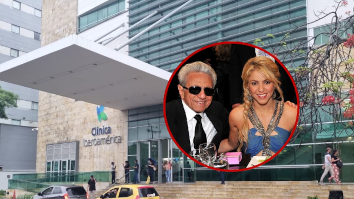 Padre de Shakira fue ingresado a una UCI en Barranquilla: la artista está en la ciudad