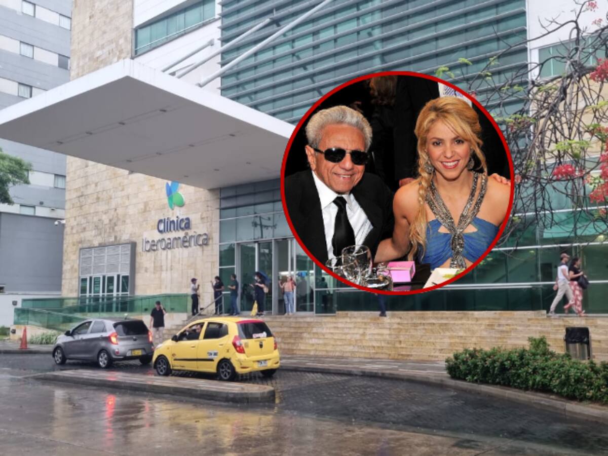 Padre de Shakira fue ingresado a una UCI en Barranquilla: la artista está en la ciudad