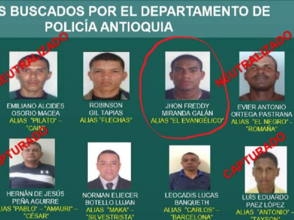 Alias Evangélico, cabecilla de Caparros, fue condenado a 18 años de cárcel