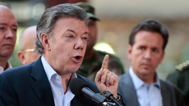 Juan Manuel Santos. Foto: Colprensa