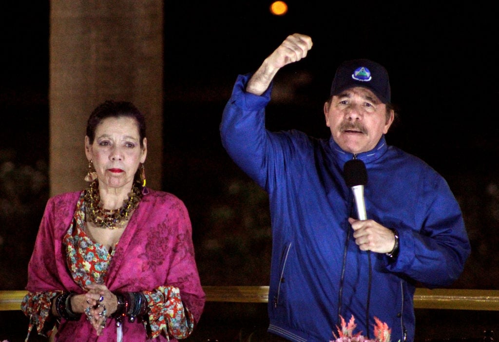 El gobierno de Daniel Ortega anunció la liberación de “decenas” de detenidos luego de que Washington denunciara que hay más de 60 personas presas por motivos políticos.
(Foto: MAYNOR VALENZUELA/AFP via Getty Images)