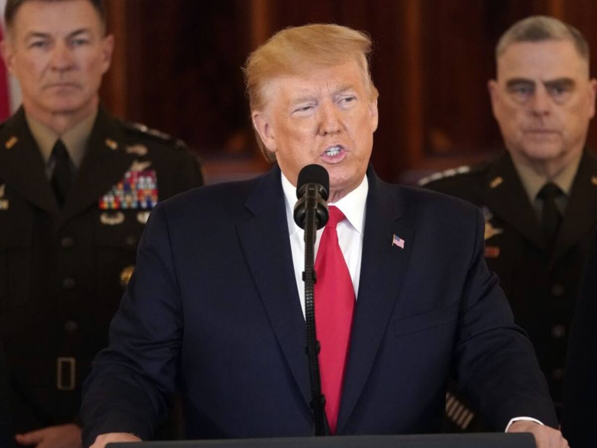 Trump anuncia sanciones adicionales "inmediatas" contra Irán