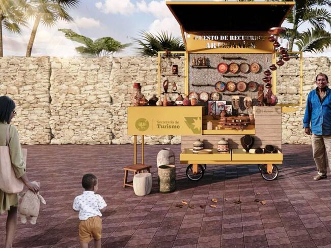 Nuevos puestos a vendedores populares del Centro Histórico