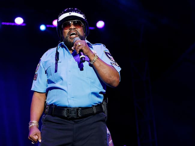 VANCOUVER, BC - SEPTEMBER 02: Victor Willis of Village People performs on stage at PNE Amphitheatre on September 2, 2018 in Vancouver, Canada. (Photo by Andrew Chin/Getty Images)