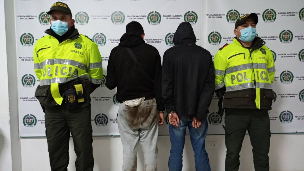 Ramos y Ramitos fueron capturados por presunto hurto a un taxista