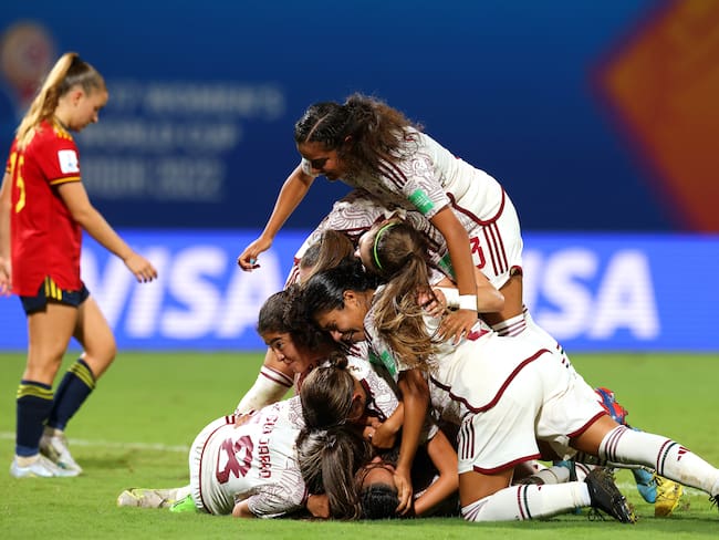 México venció a España en el Mundial femenino sub 17.
