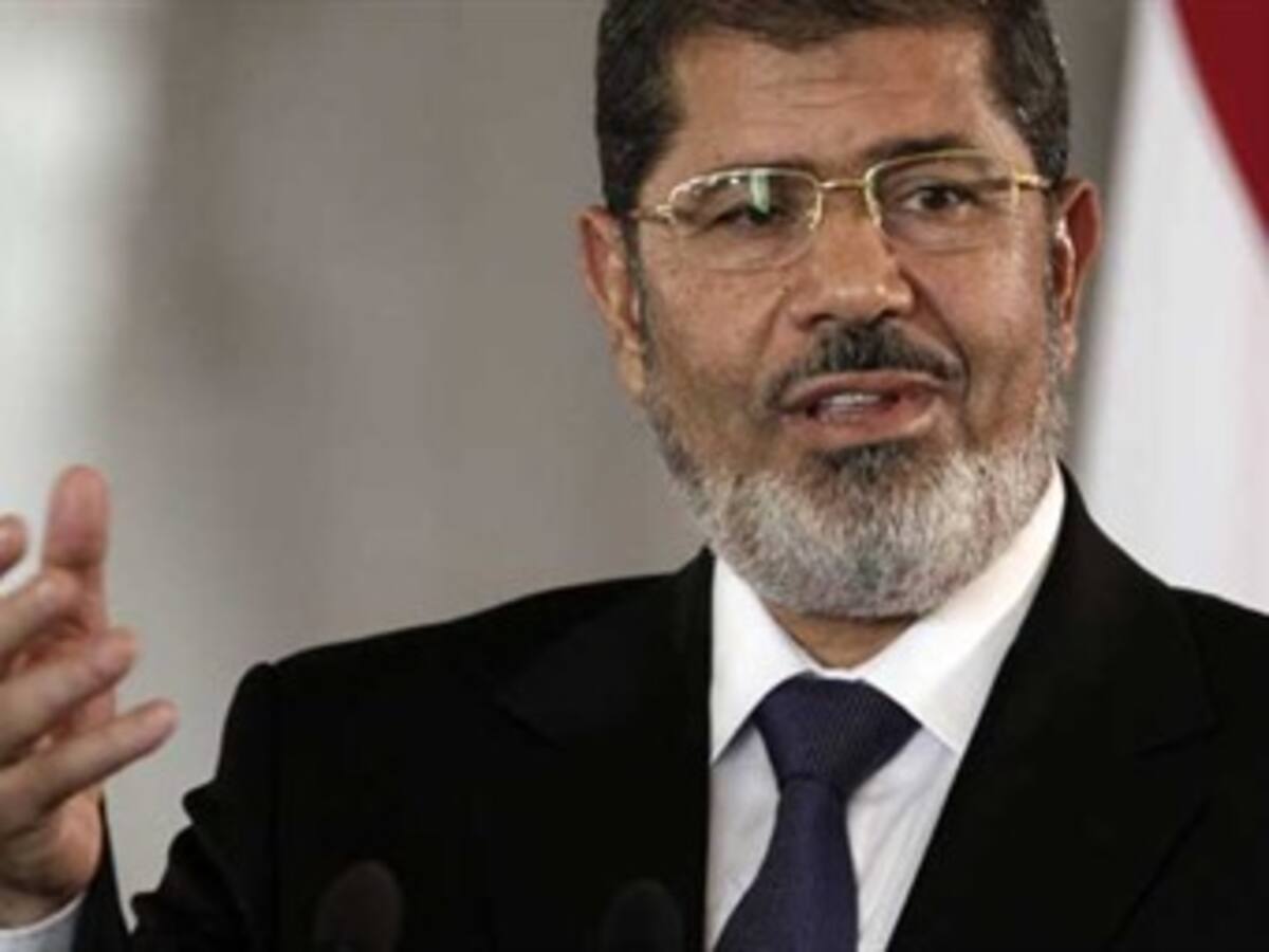 Ordenan prisión preventiva para Mursi por colaborar con Hamás