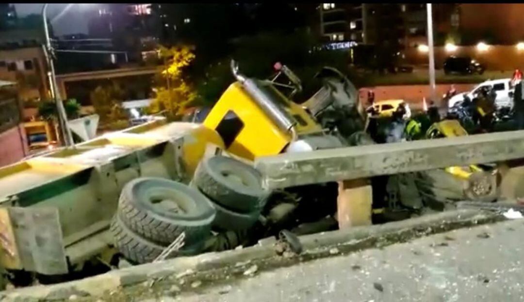 Accidente en la Avenida Circunvalar