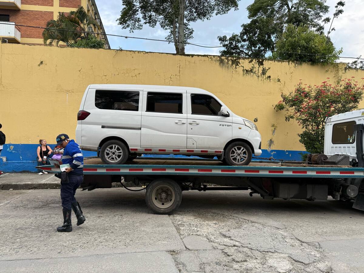 Intensifican los operativos contra el transporte escolar ilegal en Ibagué