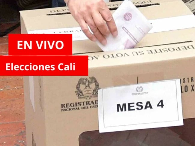 🔴 EN VIVO elecciones en Cali: Hora para votar, boletines de Registraduría y resultados