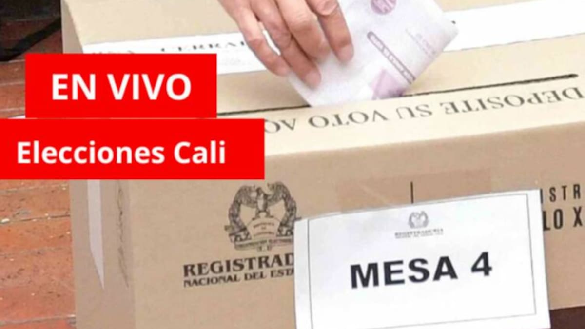 En vivo CALI elecciones Colombia 31 de mayo 2026: últimas noticias Registraduría HOY