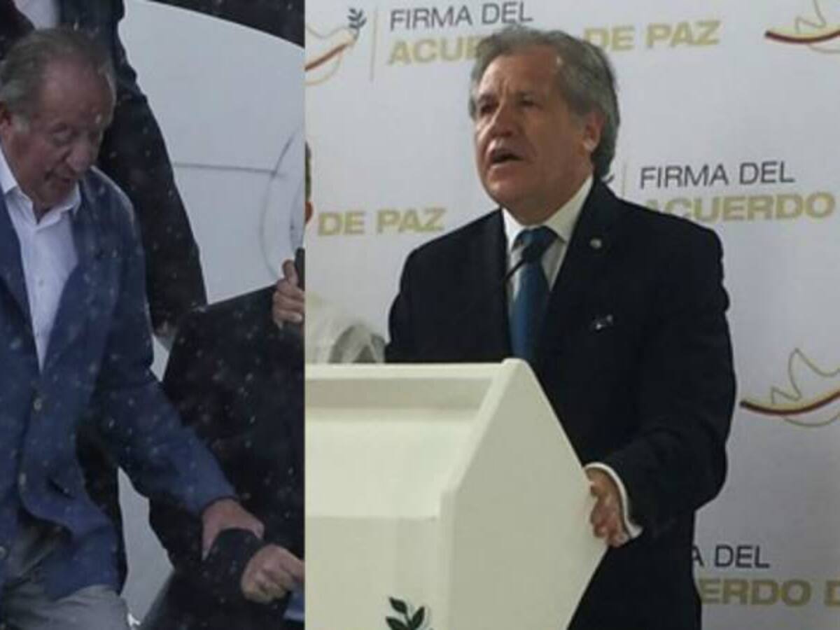 El rey Juan Carlos y secretario general de la OEA, los más custodiados en Cartagena