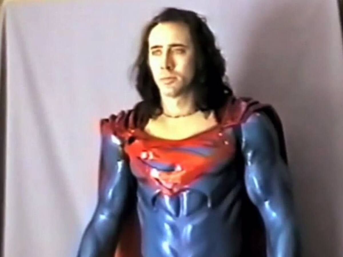 ¿Nicolas Cage será un nuevo Superman en la película de The Flash?