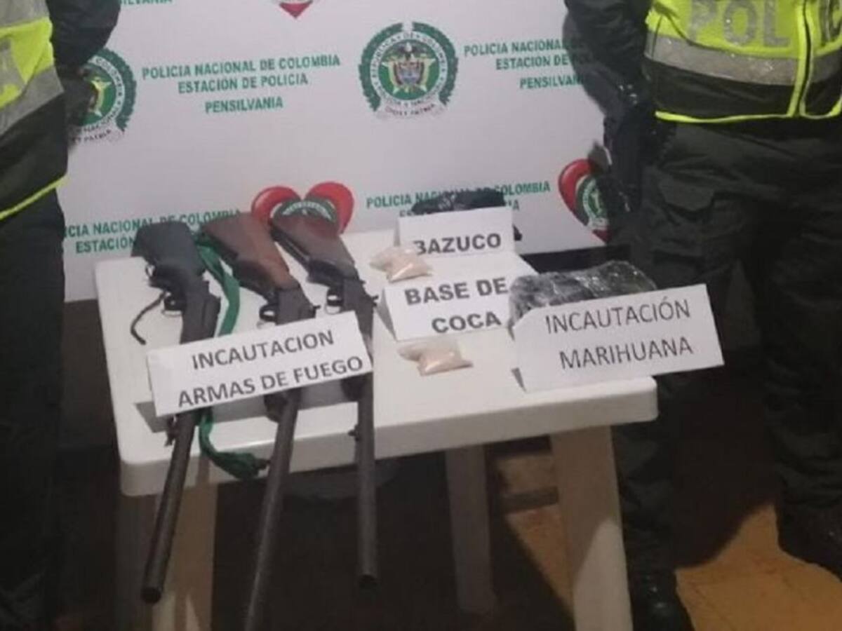 Decomisadas armas de fuego y estupefacientes en Pensilvania