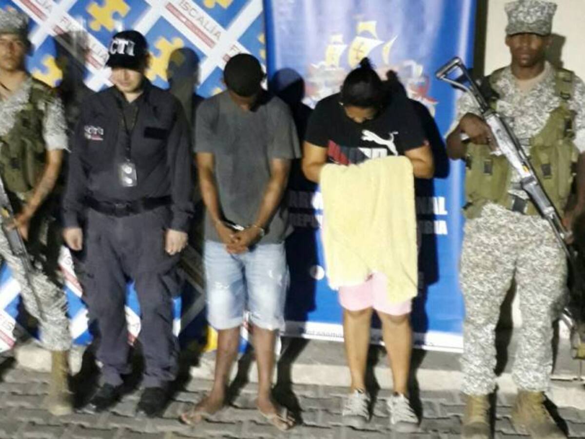CTI y Armada Nacional capturan dos personas por tráfico de estupefacientes en Cartagena