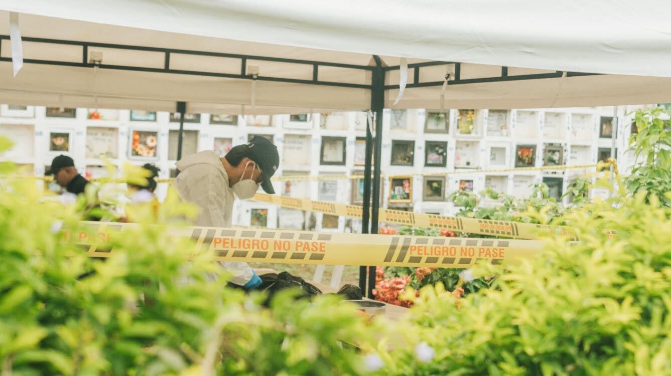 En el cementerio de Carepa, la JEP ha exhumado 23 cuerpos no identificados. Foto: JEP.