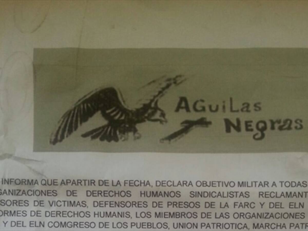 Ofrecen $20 millones por responsables de panfletos amenazantes