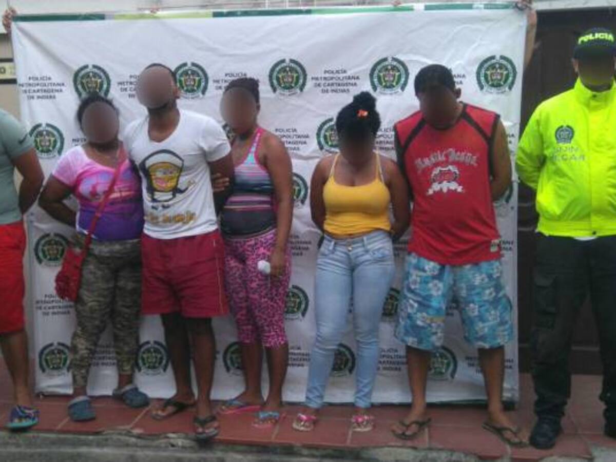 Policía de Cartagena desarticuló banda de expendedores de drogas a través de dulces