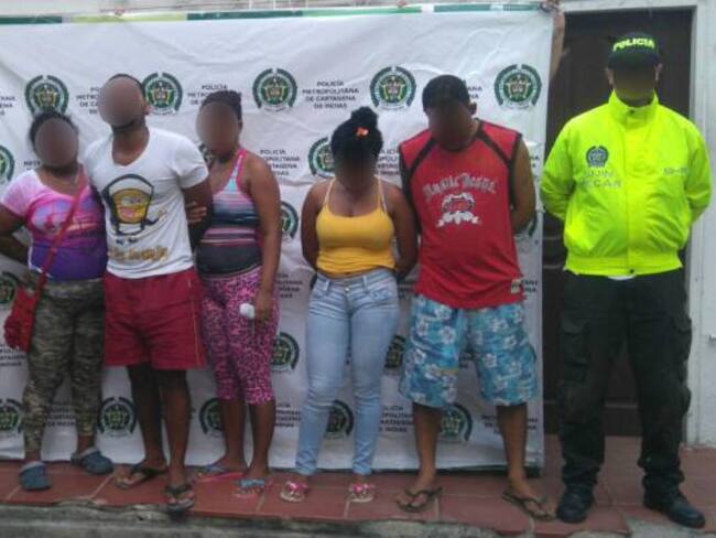 Policía de Cartagena desarticuló banda de expendedores de drogas a través de dulces