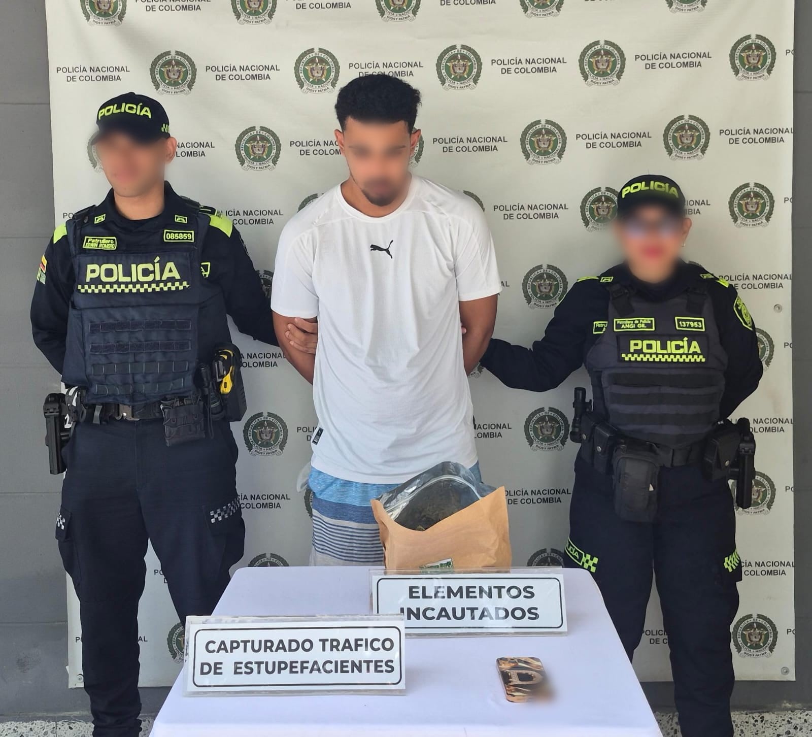 Vendedor de marihuana nuevamente fue capturado en Cartagena