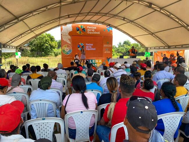 Imagen de referencia, Feria de la Equidad 2022 en El Banco, Magdalena . Gobernación del Magdalena