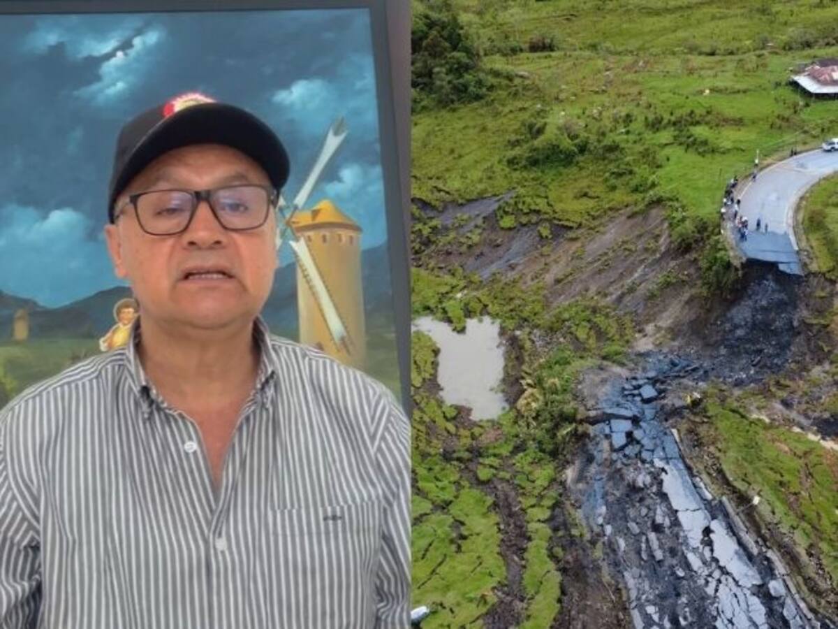 Alcalde de Vélez anuncia liberación de recursos para atender emergencia en la Transversal del Carare