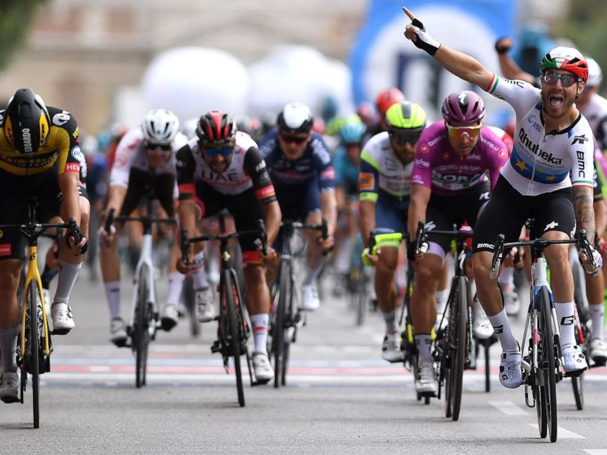 Otro sprint que se le fue a Gaviria; victoria para Nizzolo en la etapa 13