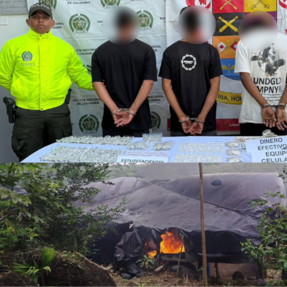 Antioquia: Ejército capturó a dos cabecillas del Clan del Golfo y ubicó dos laboratorios del ELN