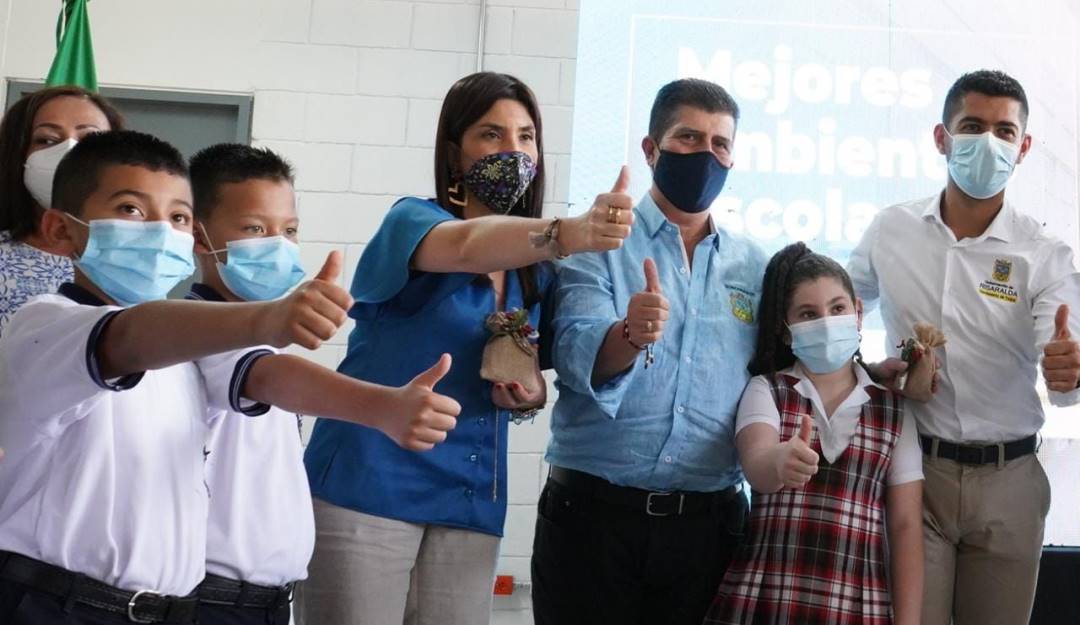 Regreso a clases presenciales. Crédito: Gobernación de Risaralda.