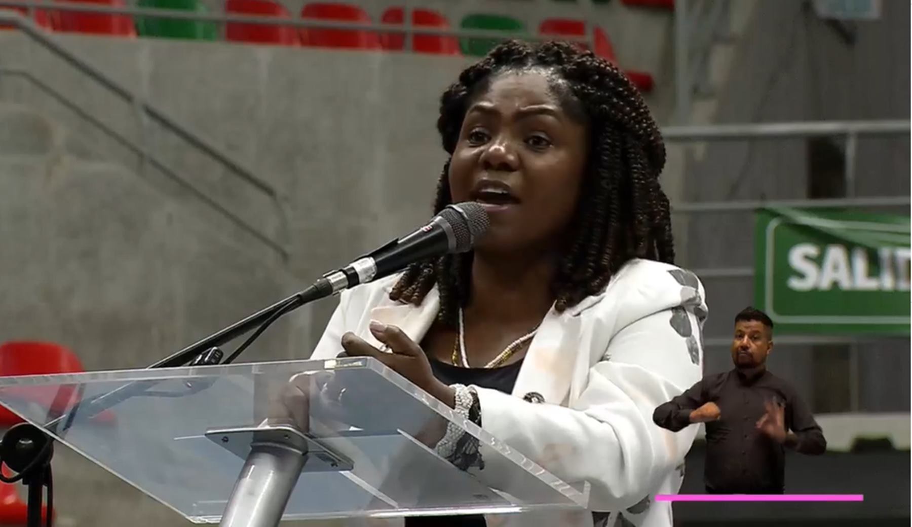 Francia Márquez, vicepresidenta de Colombia