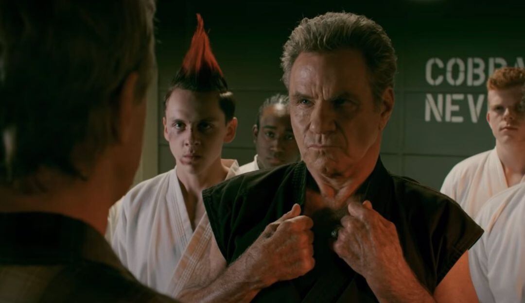 El villano de la segunda y tercera temporada de Cobra Kai: John Kreese