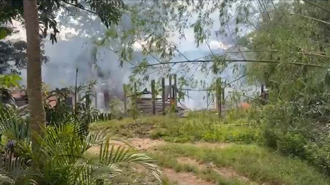 Emergencia por explosión en polvorería ilegal en Floridablanca